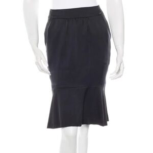 Fall 2001 Chanel Satin Skirt